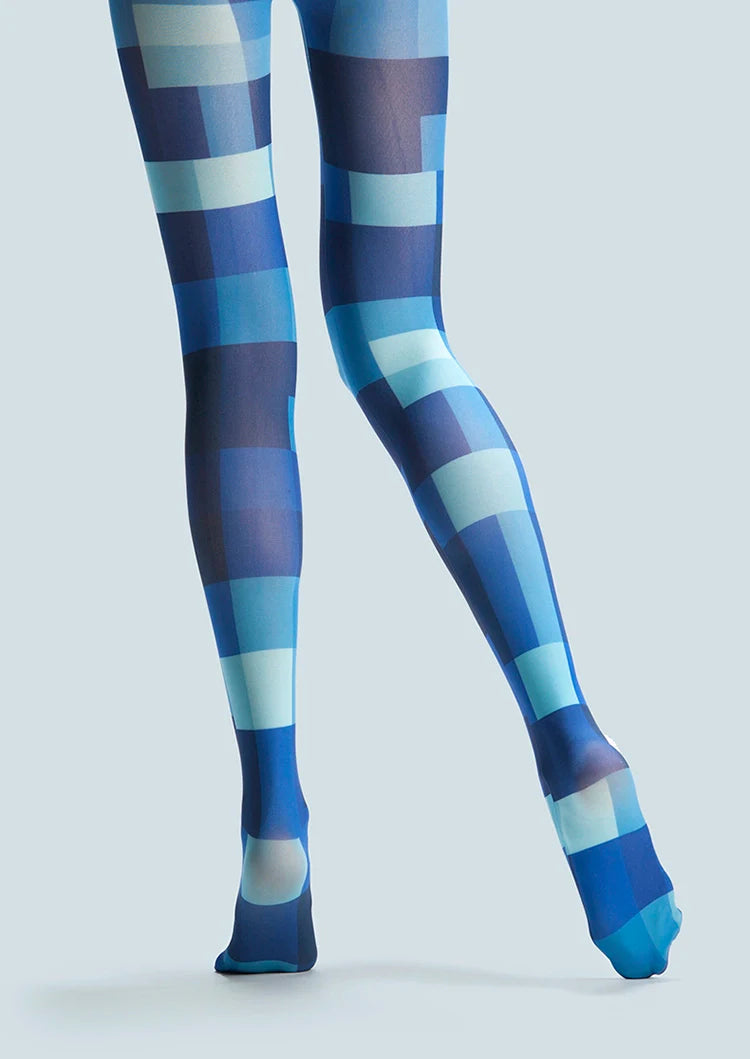 Blue Square Tights Hosiery Pantyhose