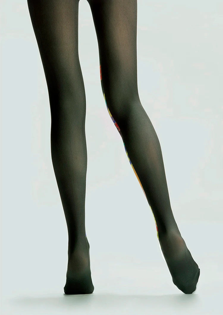 Tiger Totem Patterned Tights Hosiery Pantyhose
