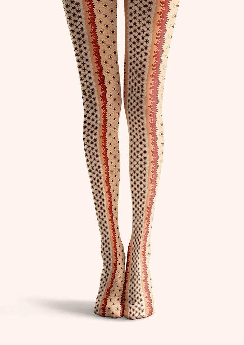 Dotline Stripes Tights Hosiery Pantyhose
