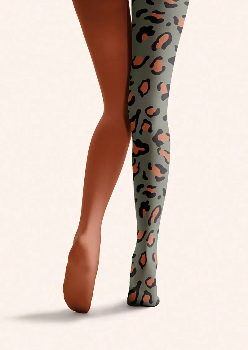 Leopard Tempo Tights Hosiery Pantyhose