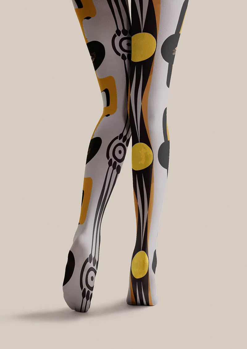 Musical elements Beat Dots Tights Hosiery Pantyhose