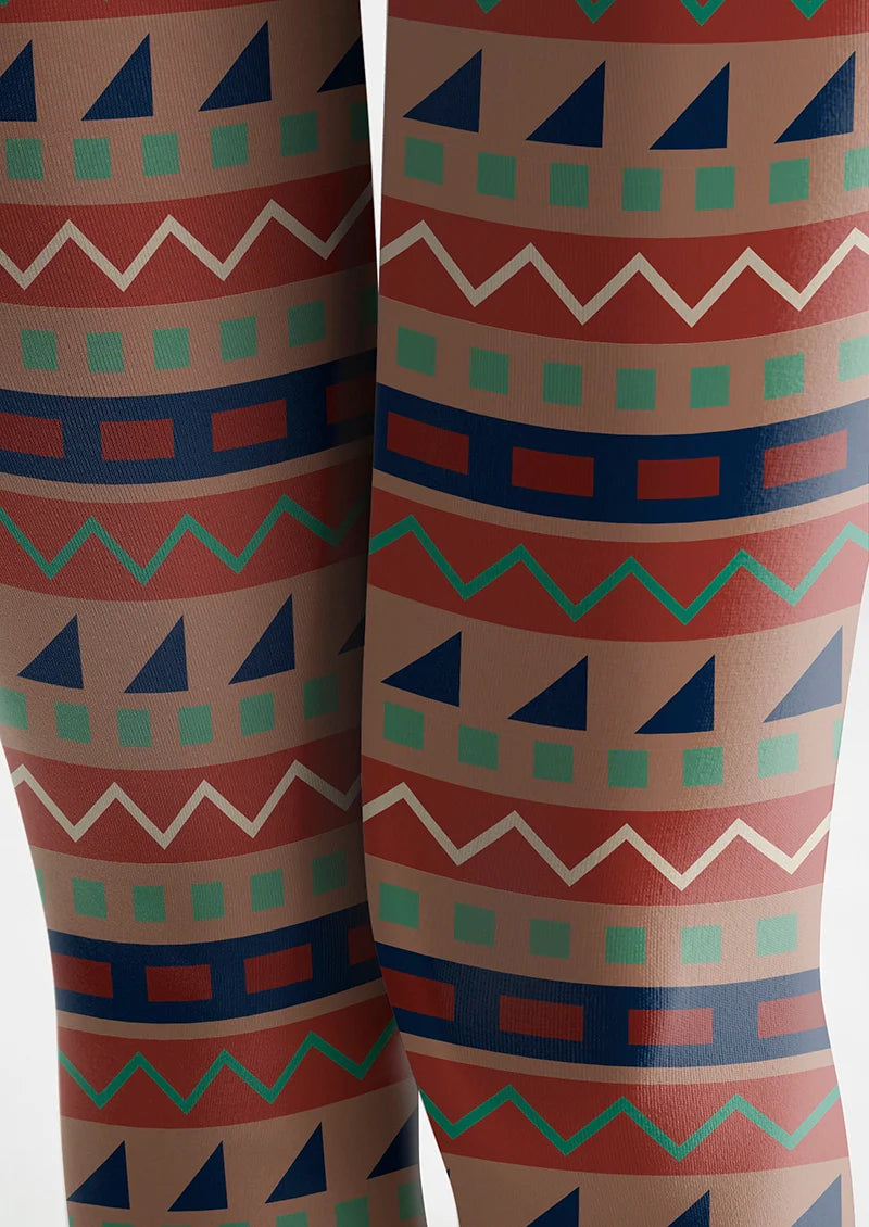 Stone Tassel Tights Hosiery Pantyhose