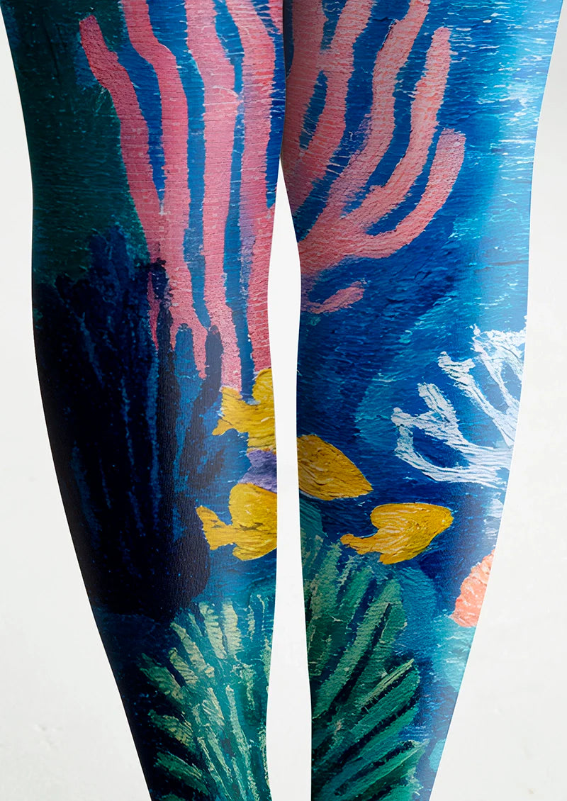 Underwater World Tights Hosiery Pantyhose