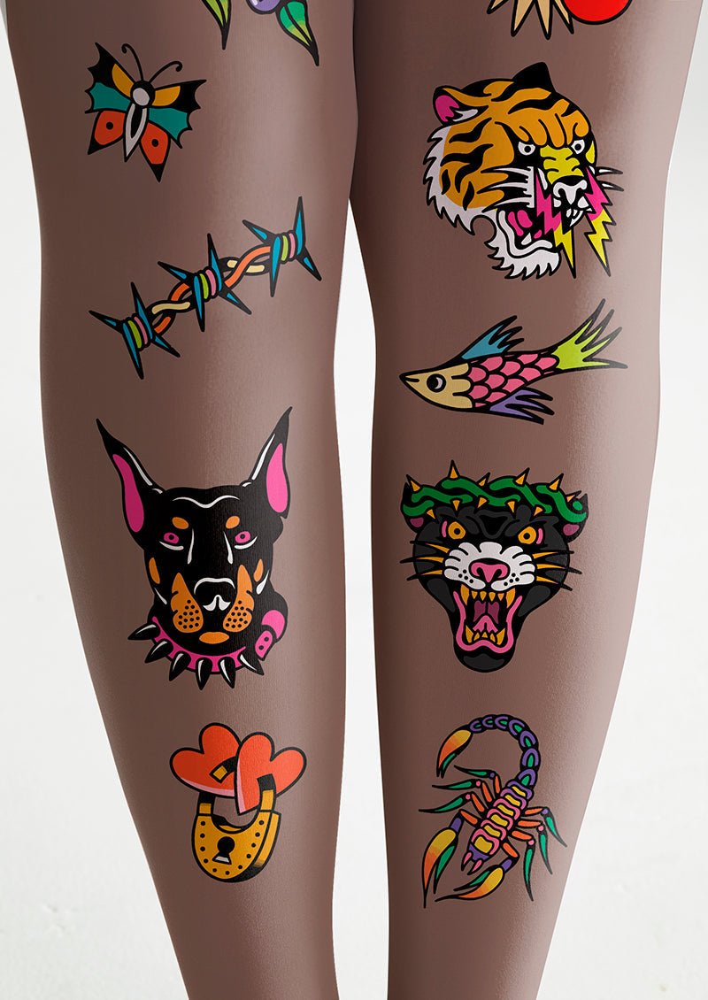 Beast Theater Tights Hosiery Pantyhose
