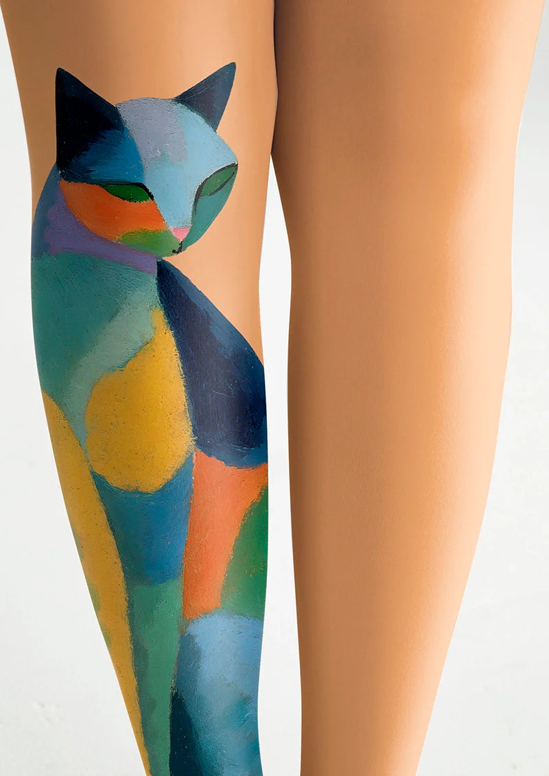 Cat’s Color Gamut Tights Hosiery Pantyhose