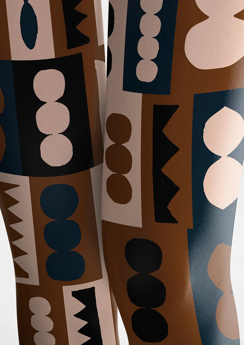 Hopi Pottery Mark Tights Hosiery Pantyhose