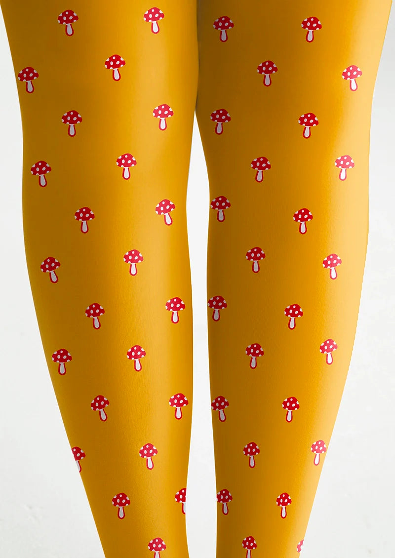 Little Mushroom Polka Dots Tights Hosiery Pantyhose