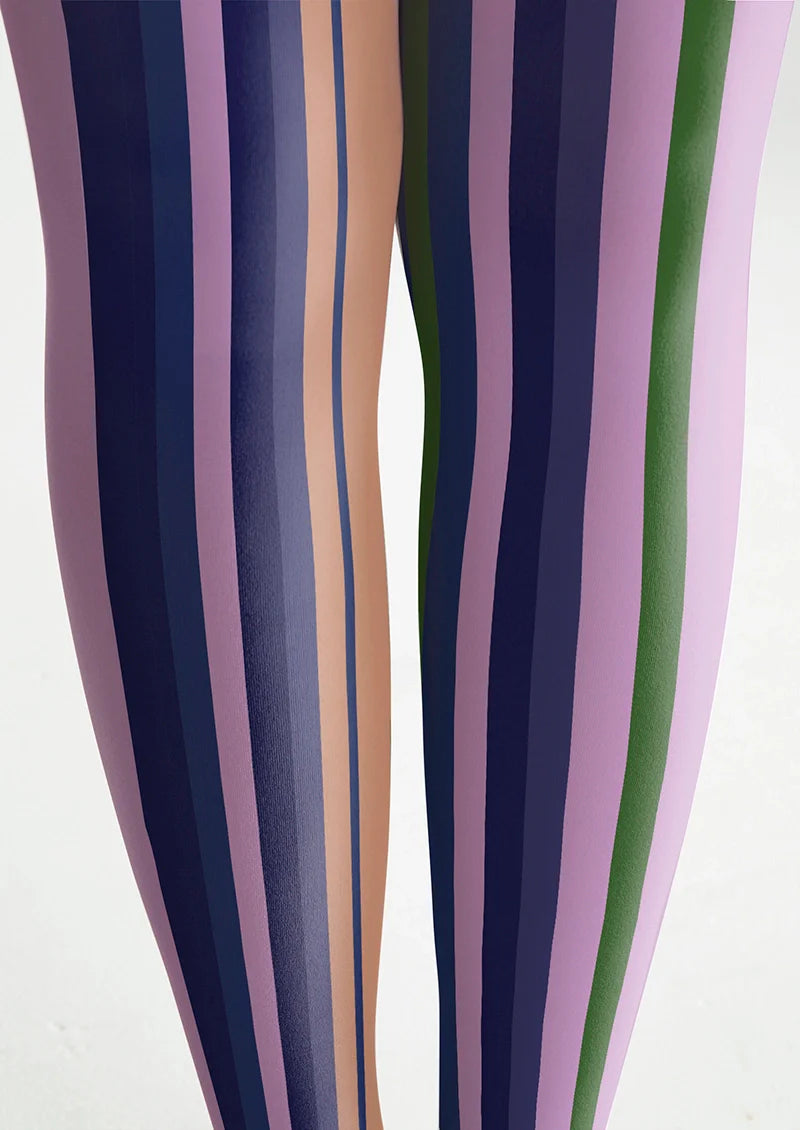 Purple stripes Tights Hosiery Pantyhose