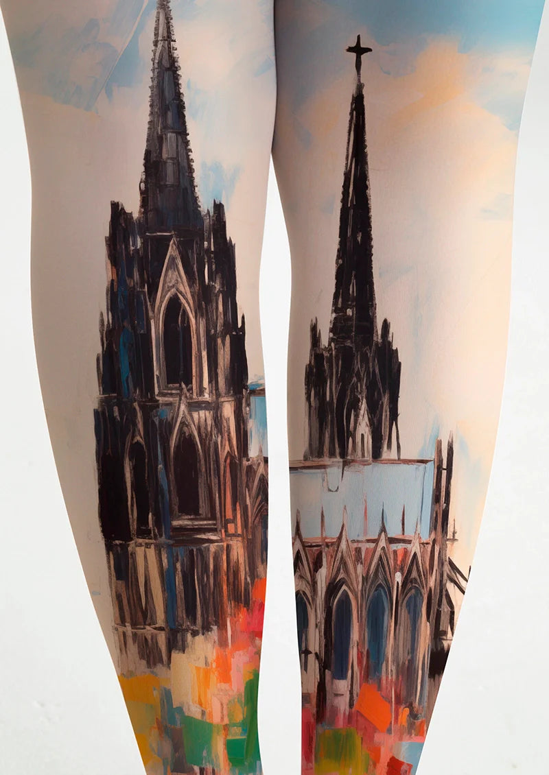 Cologne Cathedral Tights Hosiery Pantyhose