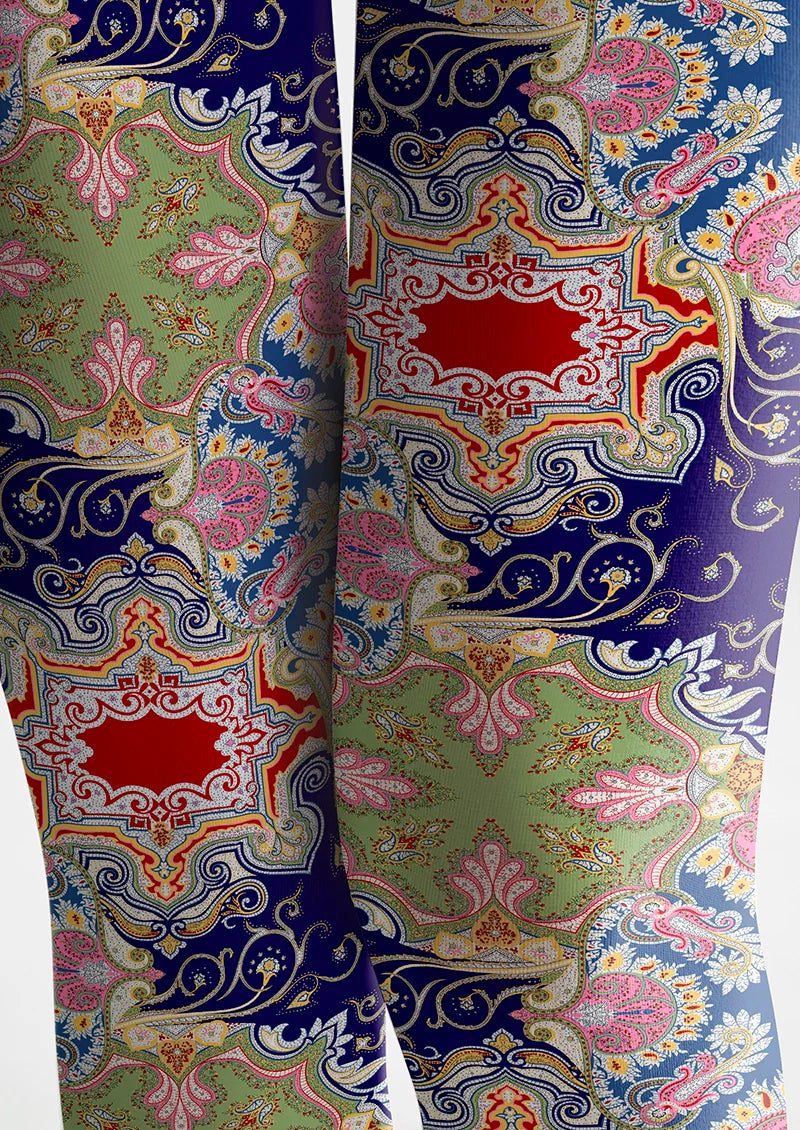 Painted Enamel Tights Hosiery Pantyhose