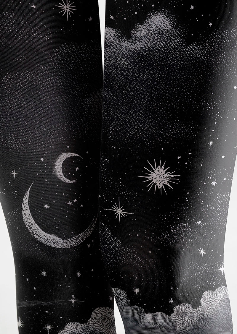 Night sky Tights Hosiery Pantyhose