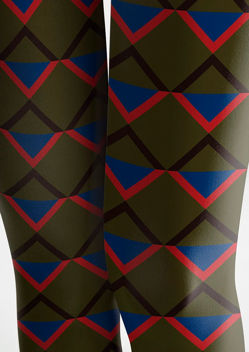 Inky Matrix Tights Hosiery Pantyhose