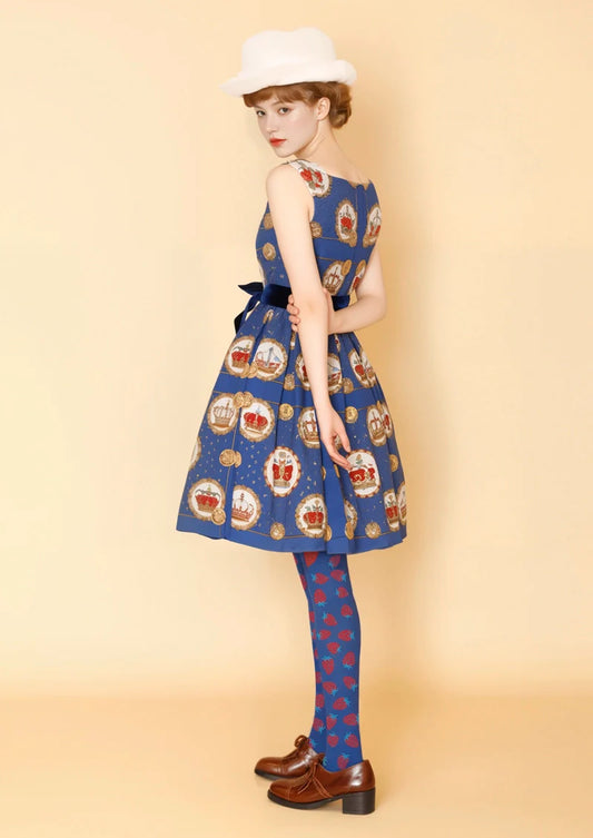 Strawberry polka dots Tights Hosiery Pantyhose