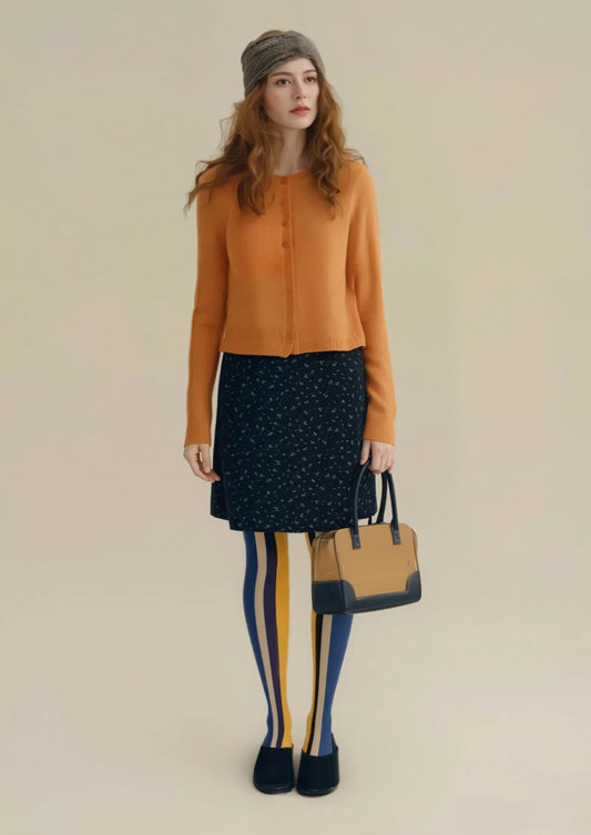 Modern Retro Striped Tights Hosiery Pantyhose