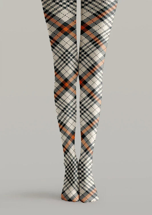 Autumn Argyle Tights Hosiery Pantyhose