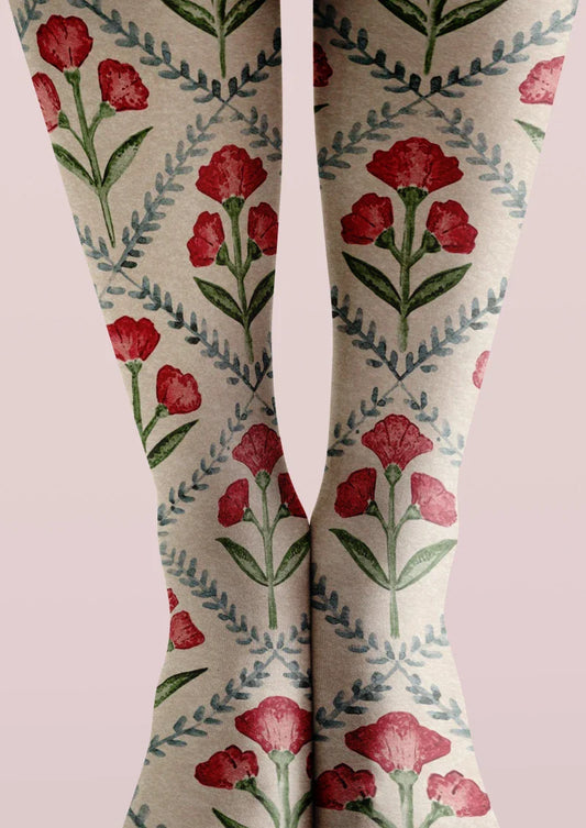 Tulip Meadow Tights Hosiery Pantyhose