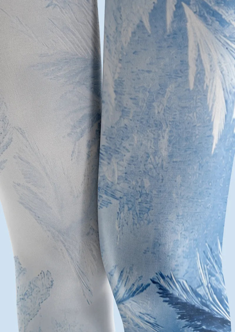 White Ice Bloom Tights