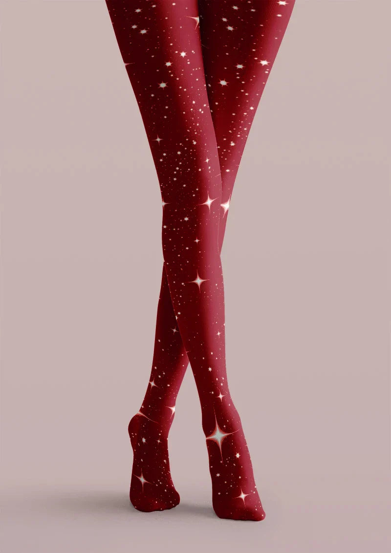 Starry Graphic Tights Hosiery Pantyhose
