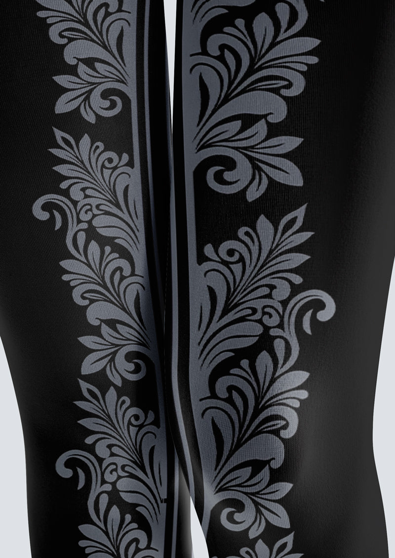 Baroque Vine Tights Hosiery Pantyhose