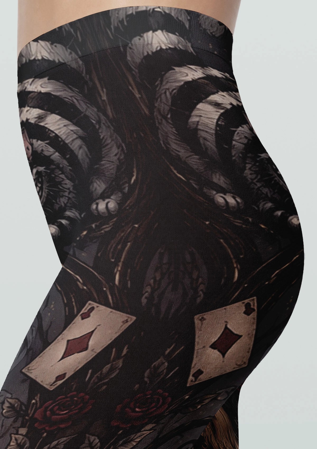 Black Dark Dreamscape Tights