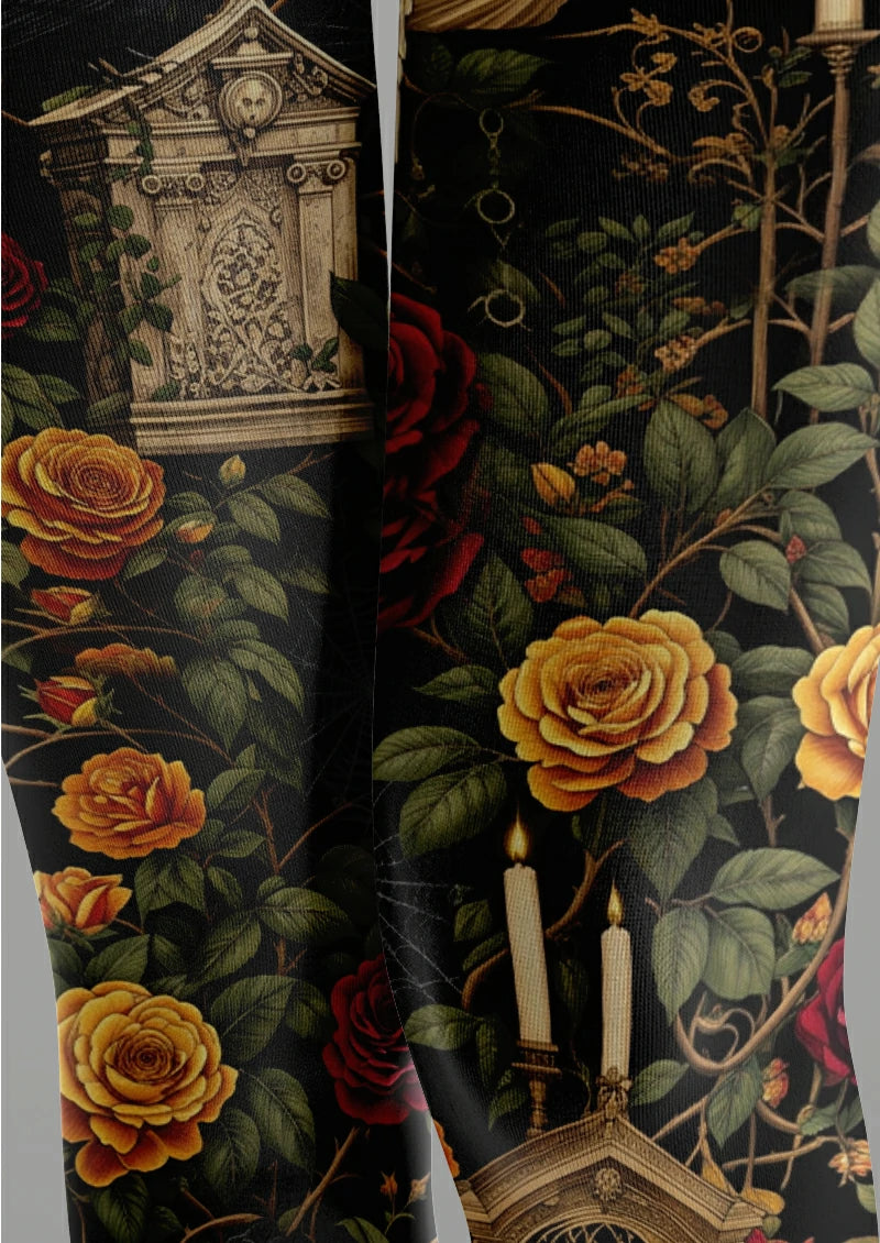 Black Rose and Angel Tights