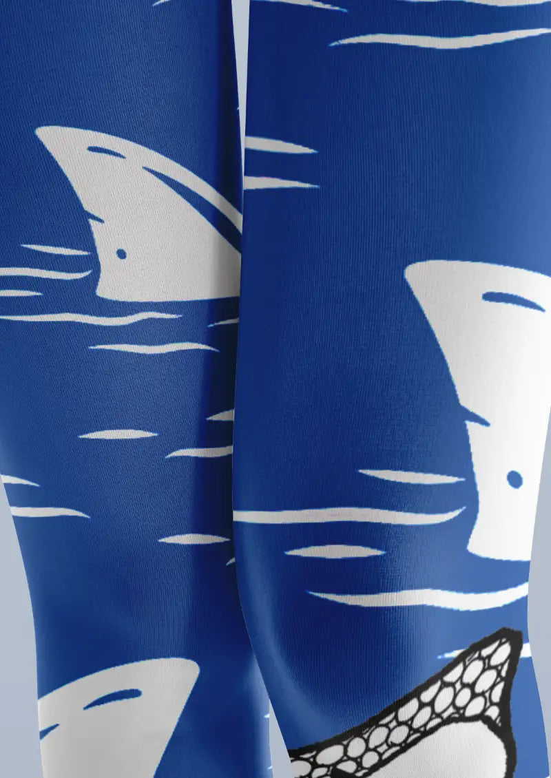 Shark Ocean Graphic Tights Hosiery Pantyhose