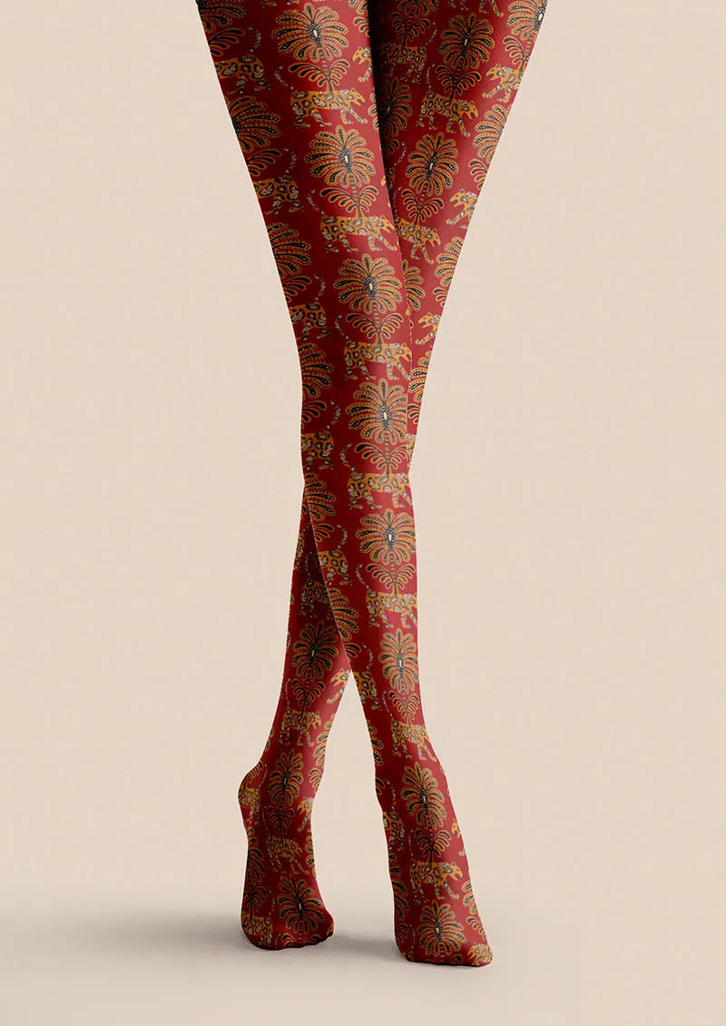 Baroque Gold Tights Hosiery Pantyhose