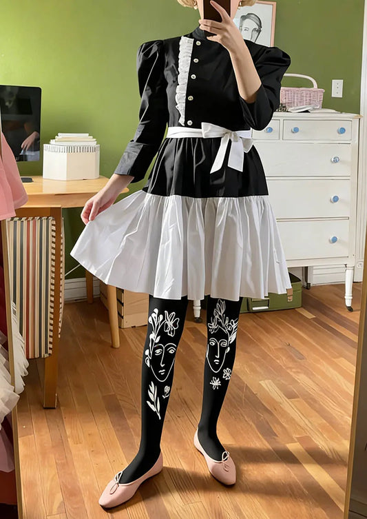 Valentine's Day Mono Promise Tights Hosiery Pantyhose