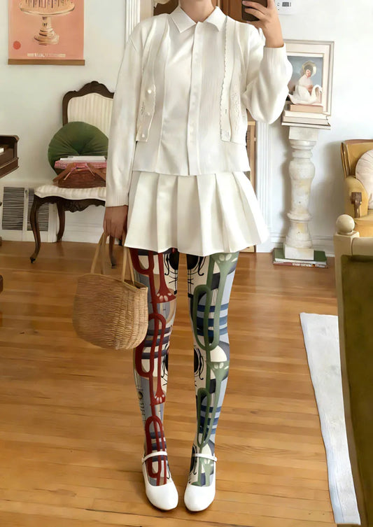 Musical elements Rhythm Collage Tights Hosiery Pantyhose