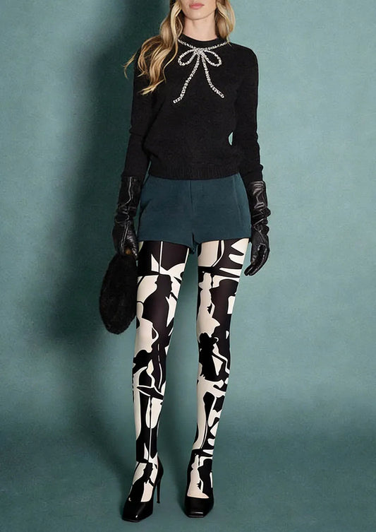 Musical elements Soundwave Mono Tights Hosiery Pantyhose