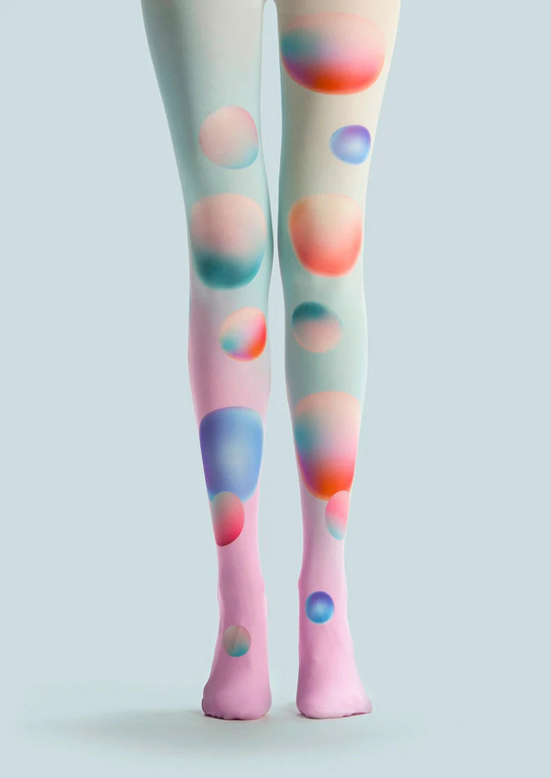 PopArt Print Tights Reverie color Pantyhose/Tights [Reamy colored ball]