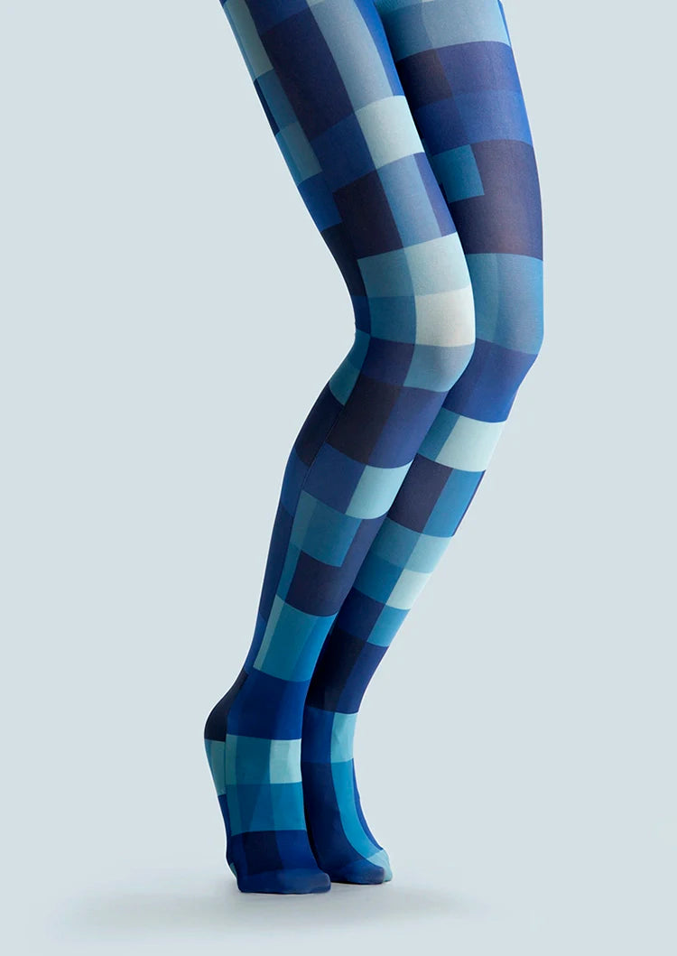Blue Square Tights Hosiery Pantyhose