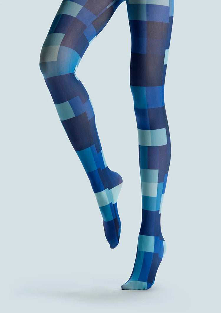 Blue Square Tights Hosiery Pantyhose