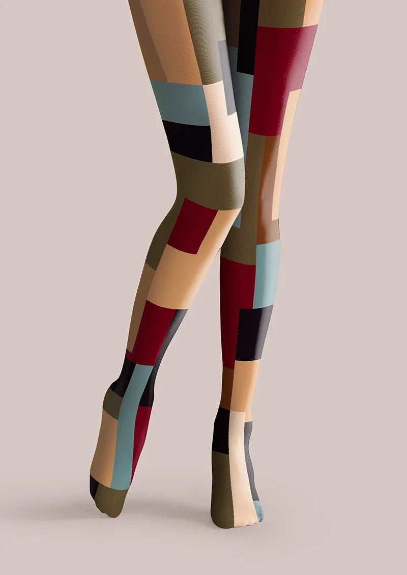Dusted Palette Tights Hosiery Pantyhose