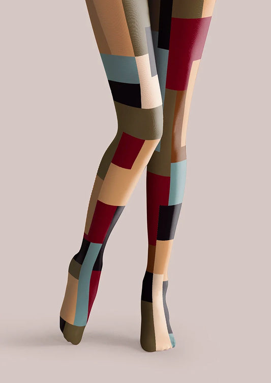 Dusted Palette Tights Hosiery Pantyhose