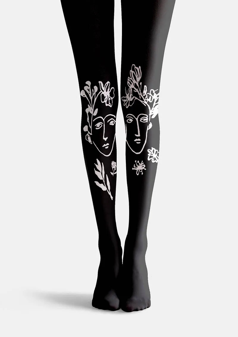 Valentine's Day Mono Promise Tights Hosiery Pantyhose