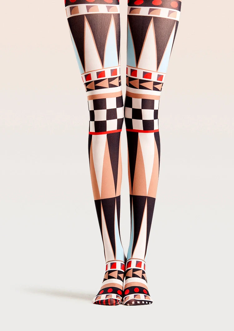 Gypsy Check Tights Hosiery Pantyhose
