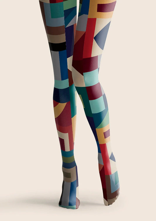 Chromatic Calculus Tights Hosiery Pantyhose