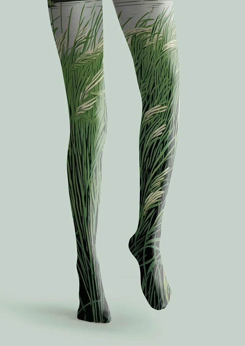 Grasswave Tights Hosiery Pantyhose