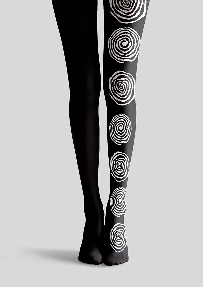 Fun Art Optic Geo Tights Hosiery Pantyhose