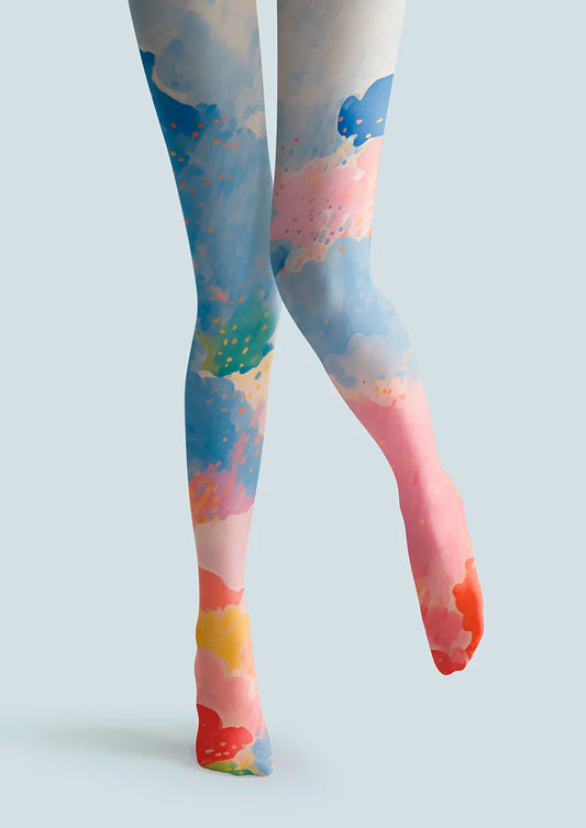 Chromatic Overflow Tights Hosiery Pantyhose