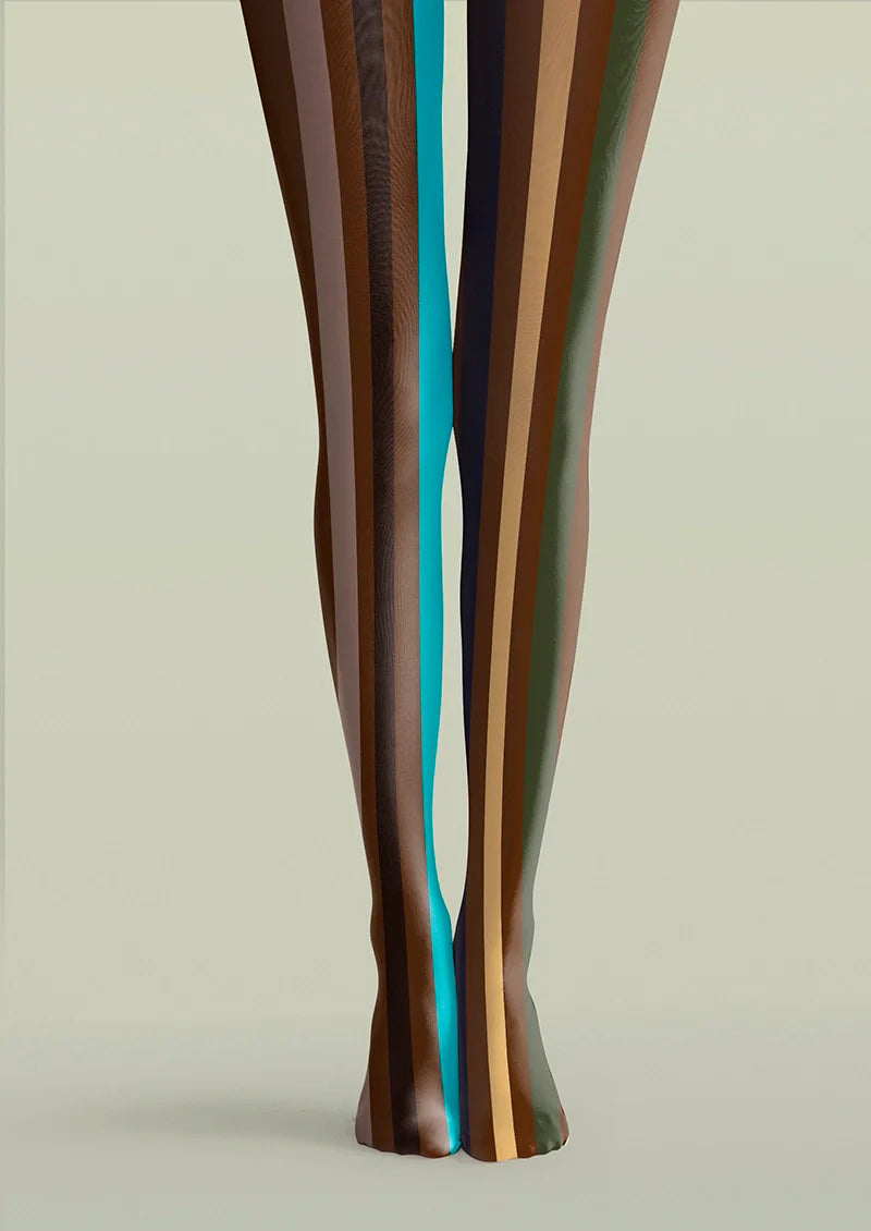 Dust Light Stripes Tights Hosiery Pantyhose