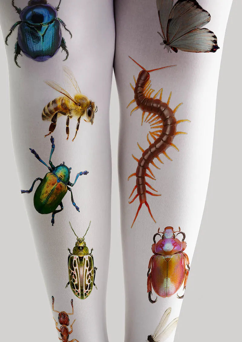 Cyber Insect Y2K Style Tights Hosiery Pantyhose