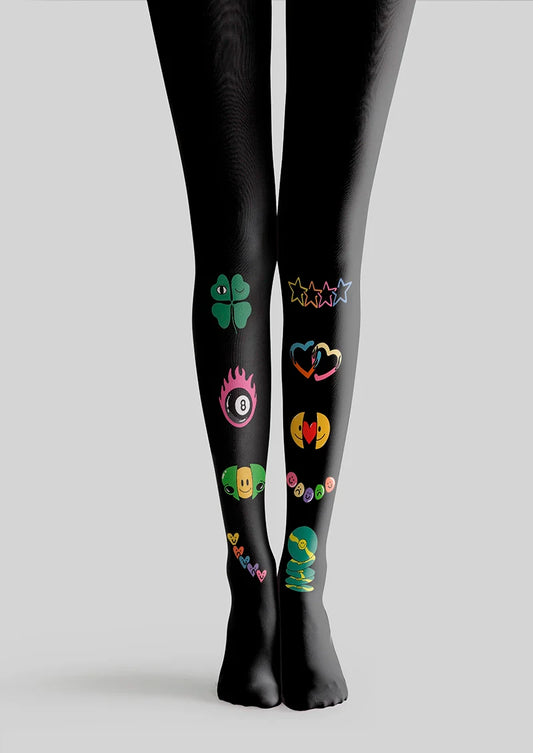 Fun Patterns Tights Hosiery Pantyhose