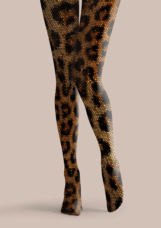 Classic Fashion Print Tights Personalized Pantyhose/Tights [Neon Hunt]