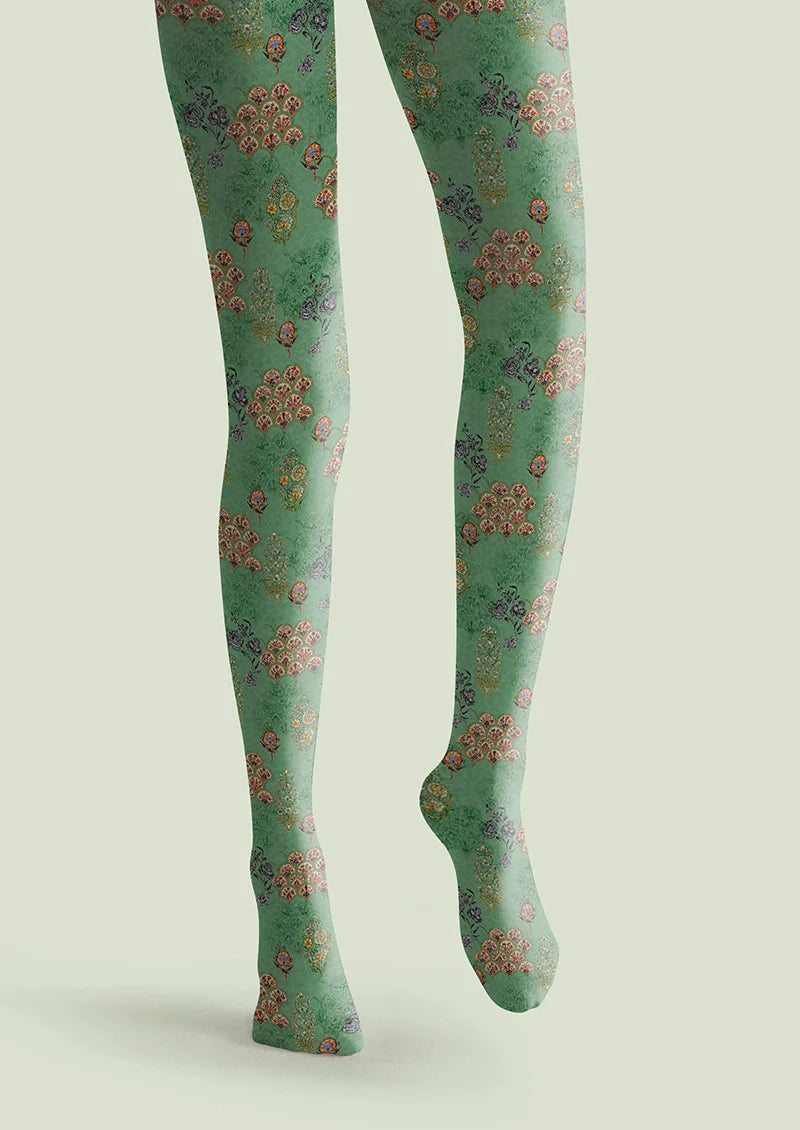 Classic Fan Rib Tights Hosiery Pantyhose