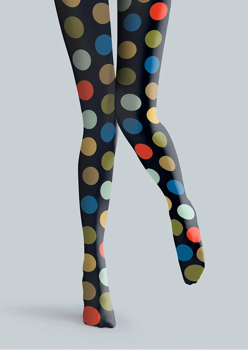 Colorful Polka Dots Tights Hosiery Pantyhose