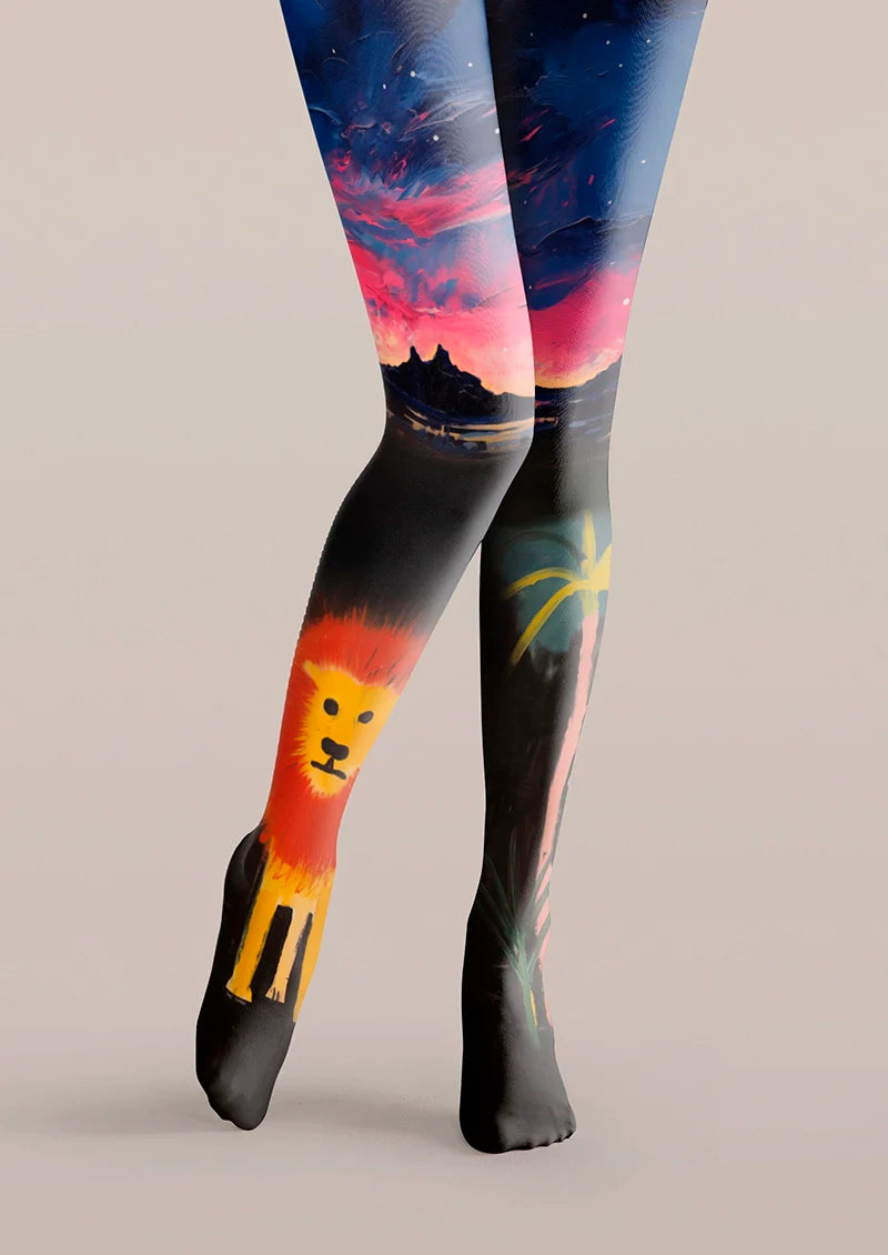 Leon Chronicle Tights Hosiery Pantyhose
