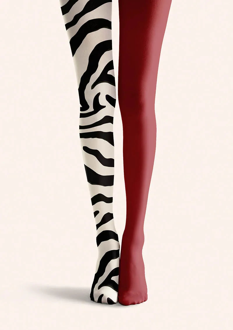 Scarlet Leopard Tights Hosiery Pantyhose