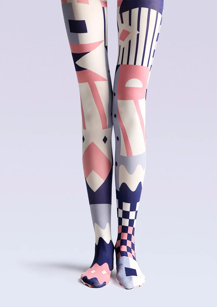 PopArt Print Tights Avant-garde Pantyhose/Tights [Pop Art Gobert]